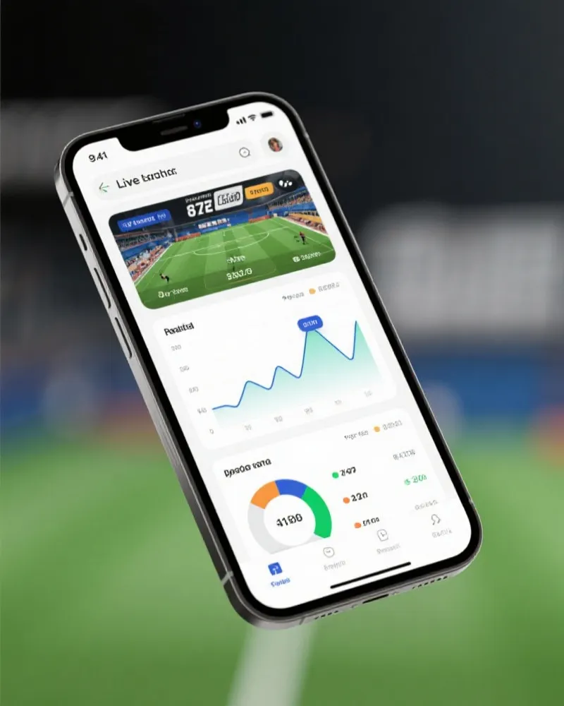 满冠比分移动端界面展示